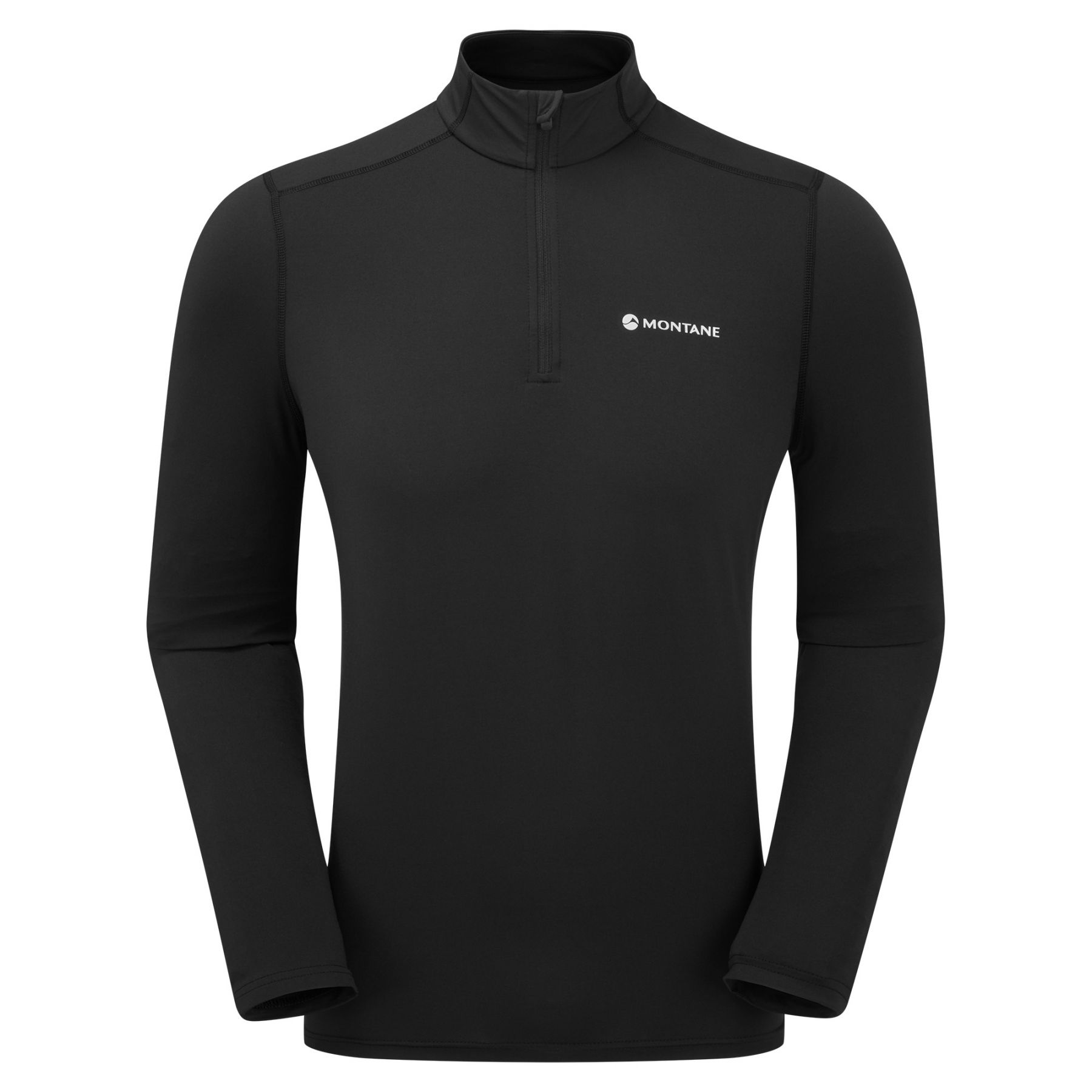 Montane Dart Xt Zip Neck, miesten, musta