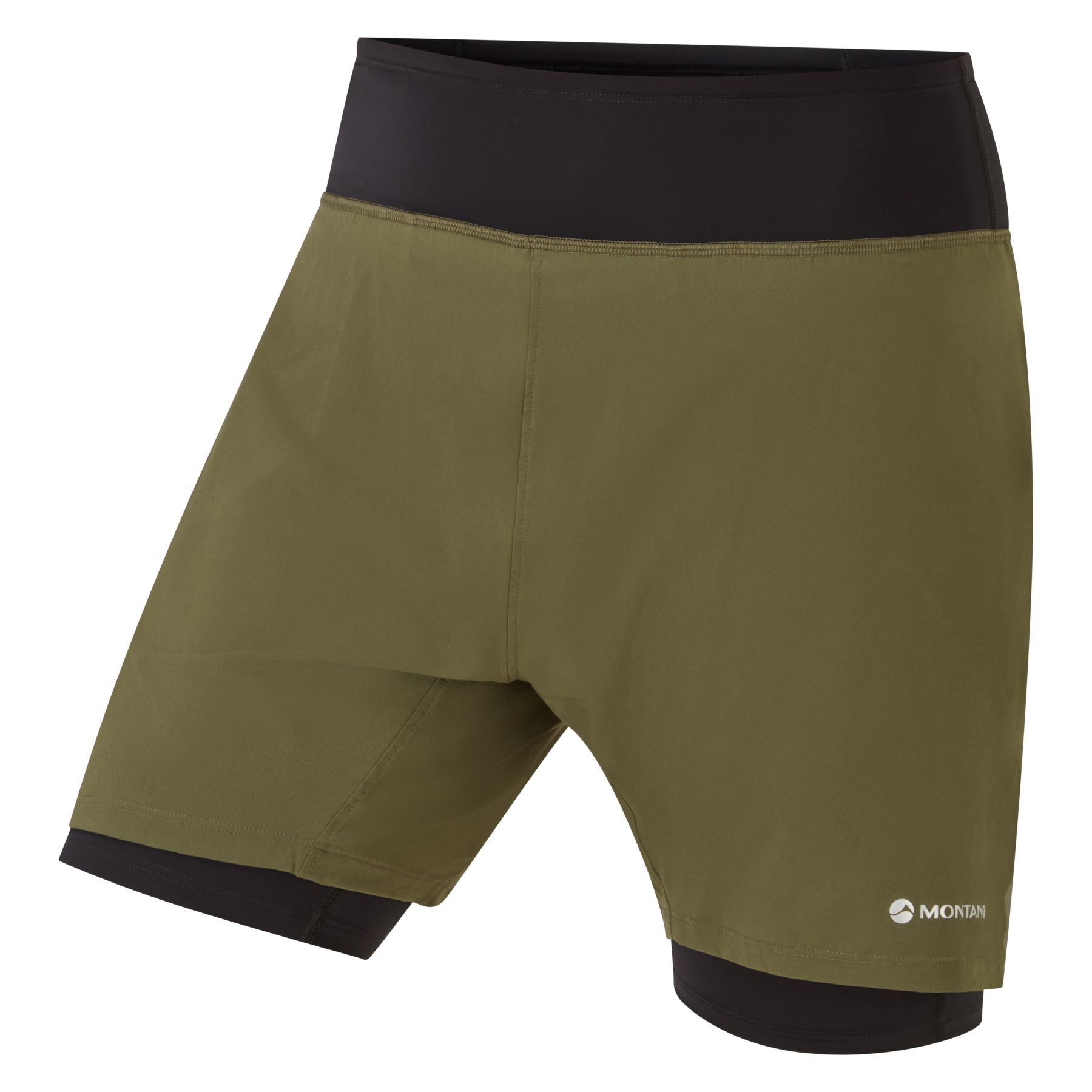 Montane Dragon Twin Skin Shorts, miesten, vihreä