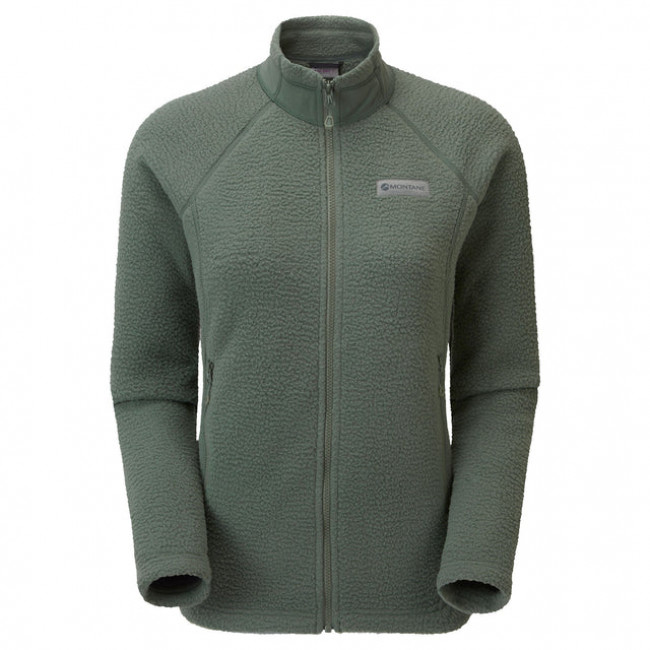 Montane F Chonos Jacket, fleecepusero, naiset, vihreä