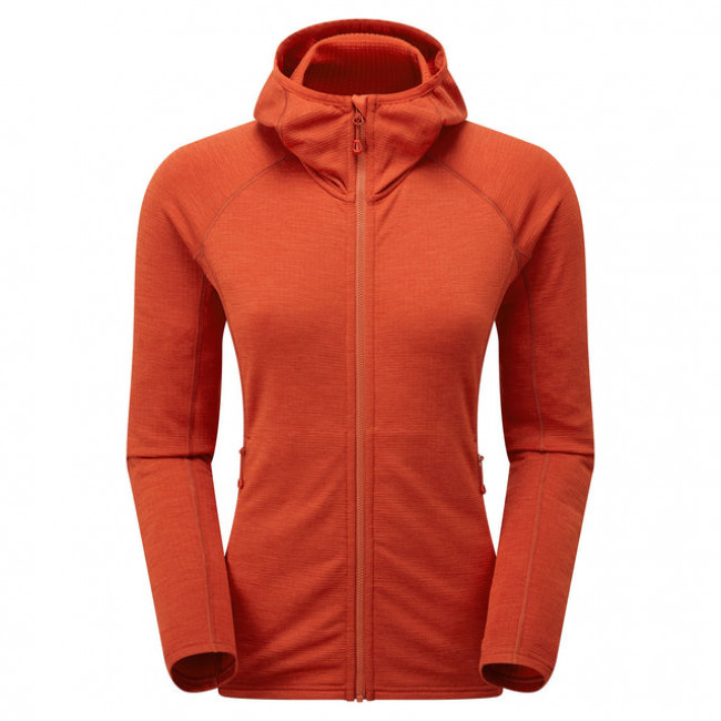 Montane F Protium Hoodie, fleecepaita, naiset, punainen