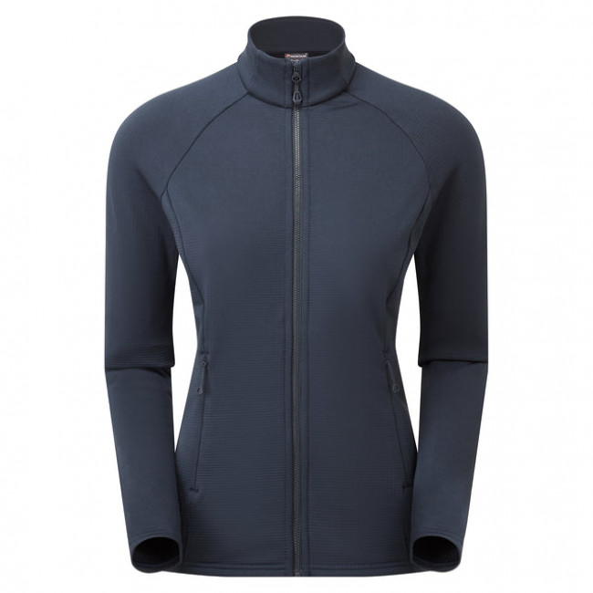 Montane F Protium Jacket, fleecepusero, naiset, sininen