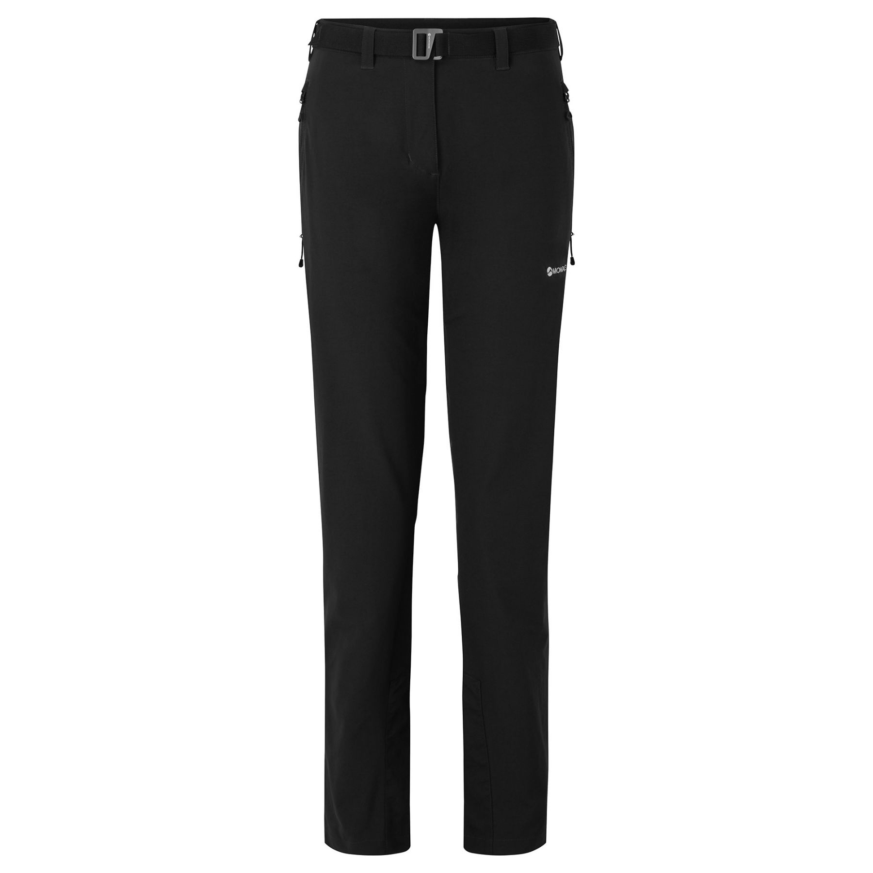 Montane F Terra Stretch Pants Short Leg, vaellushousut lyhyt lahje, naiset, musta