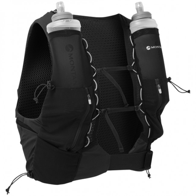 Montane Gecko Vp 5 +, juoksuliivi, musta