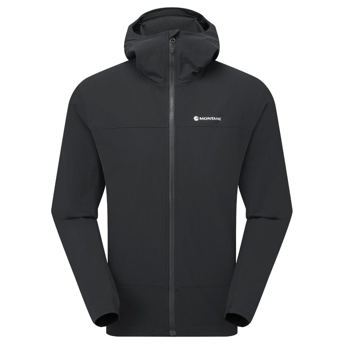 Montane Tenacity Hoodie, softshelltakki, miesten, musta