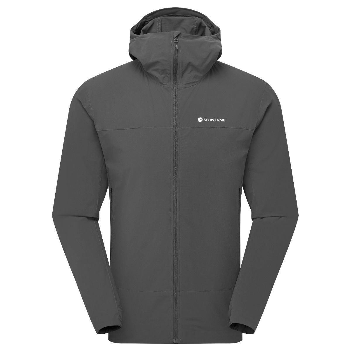 Montane Tenacity Nano Hoodie, softshelltakki, miehet, harmaa