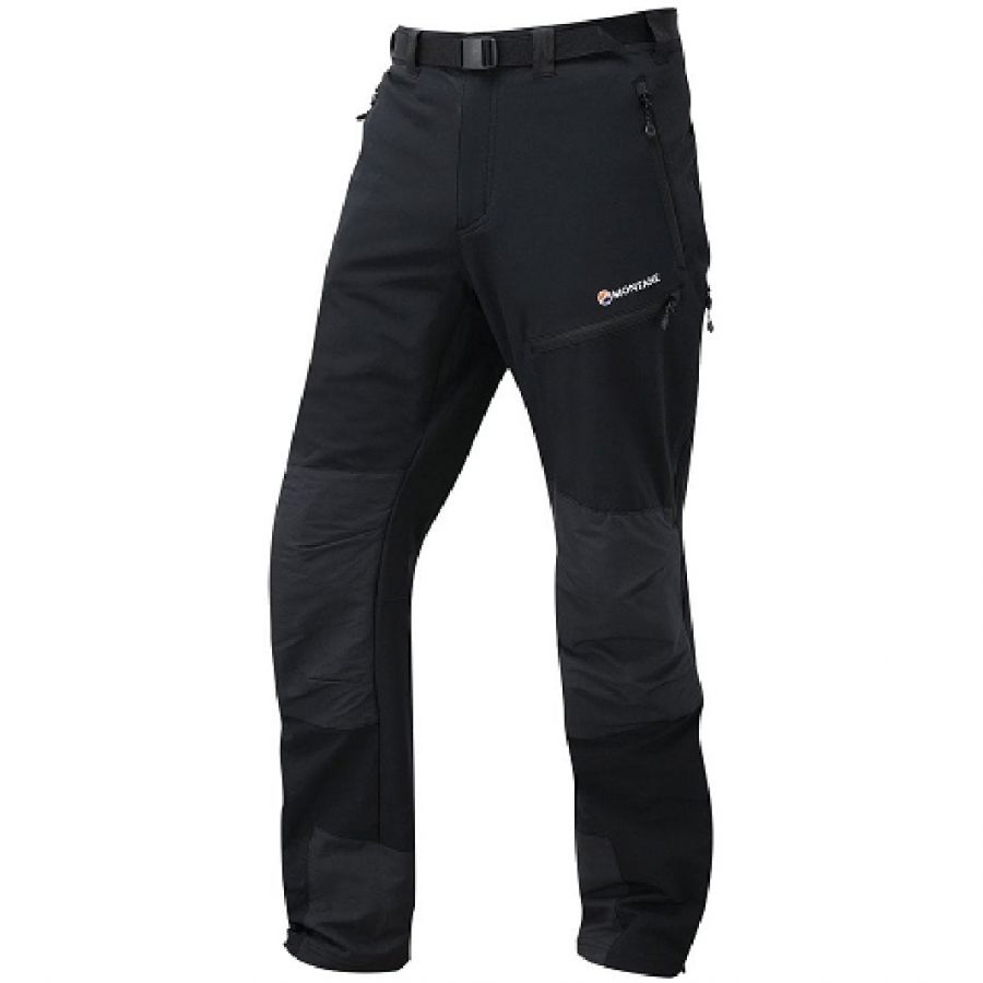 Montane Terra Mission Pants Short Leg, vaellushousut lyhyt lahje, miesten, musta