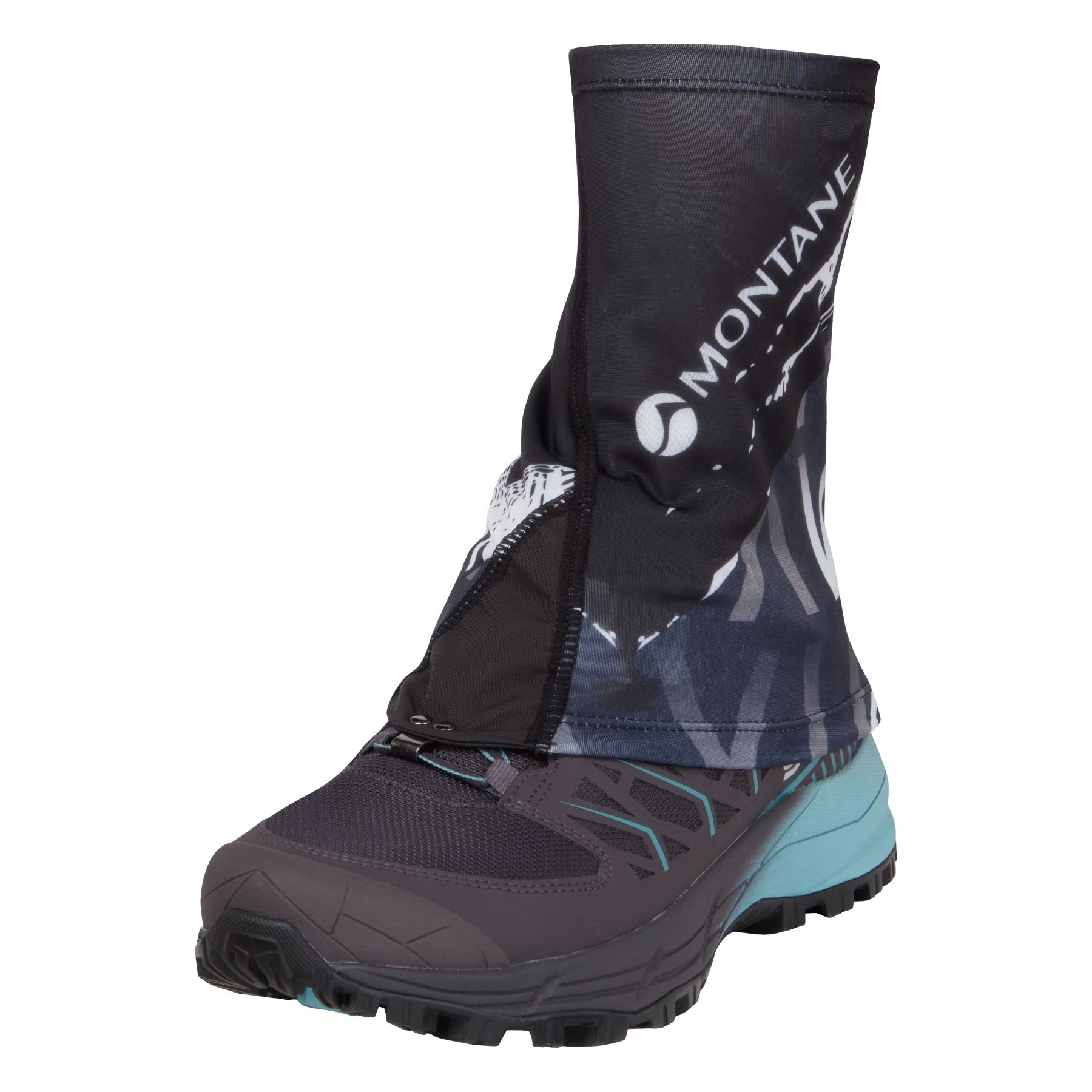 Montane Via Sock-It Gaiter, kenkäsuojus, musta