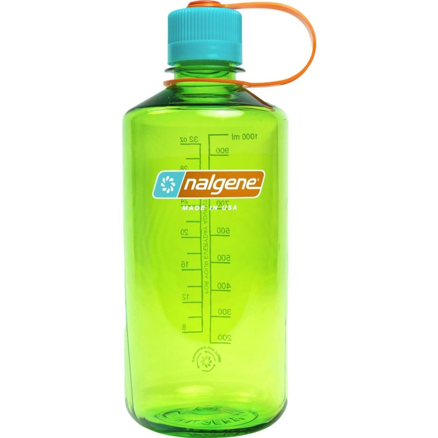 Nalgene narrow mouth sustain, juomapullo, 1000 ml, vihreä