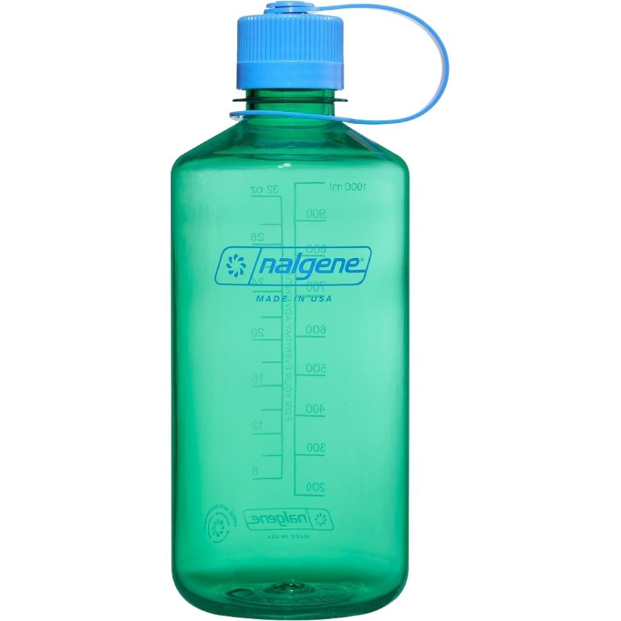 Nalgene narrow mouth sustain, juomapullo, 1000ml, pastellivihreä