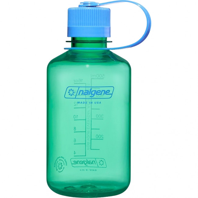 Nalgene narrow mouth sustain, juomapullo, 500ml, pastellivihreä