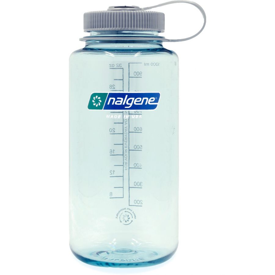 Nalgene wide mouth sustain, juomapullo, 1000ml, läpinäkyvä