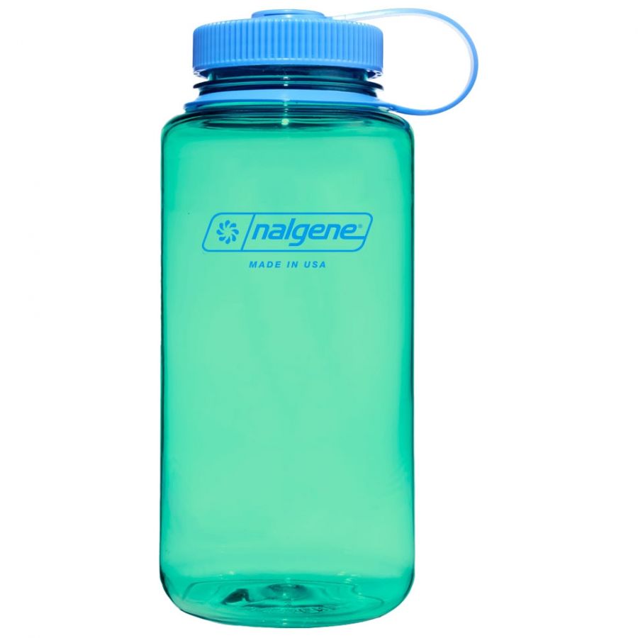 Nalgene wide mouth sustain, juomapullo, 1000ml, vihreä