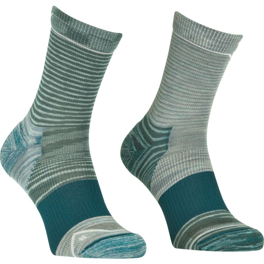 Ortovox Alpine Mid Socks nainen vaaleansininen