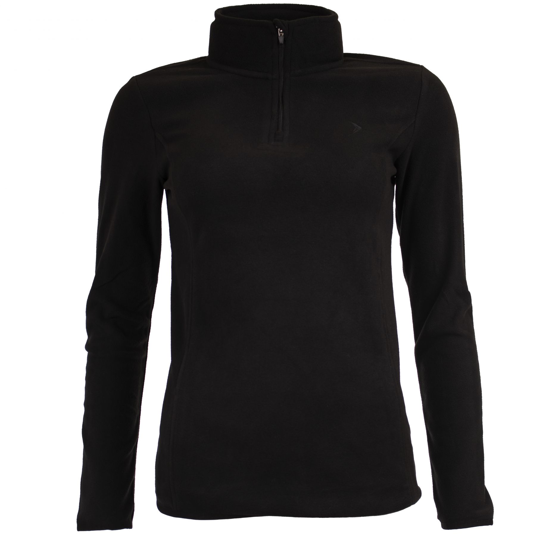 Outhorn Midela 1/4 zip fleece villapaita nainen musta