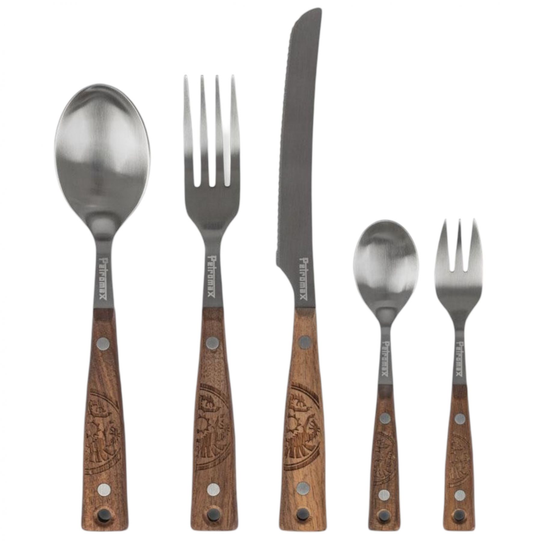Petromax Camping Cutlery, retkikeittiövälineet