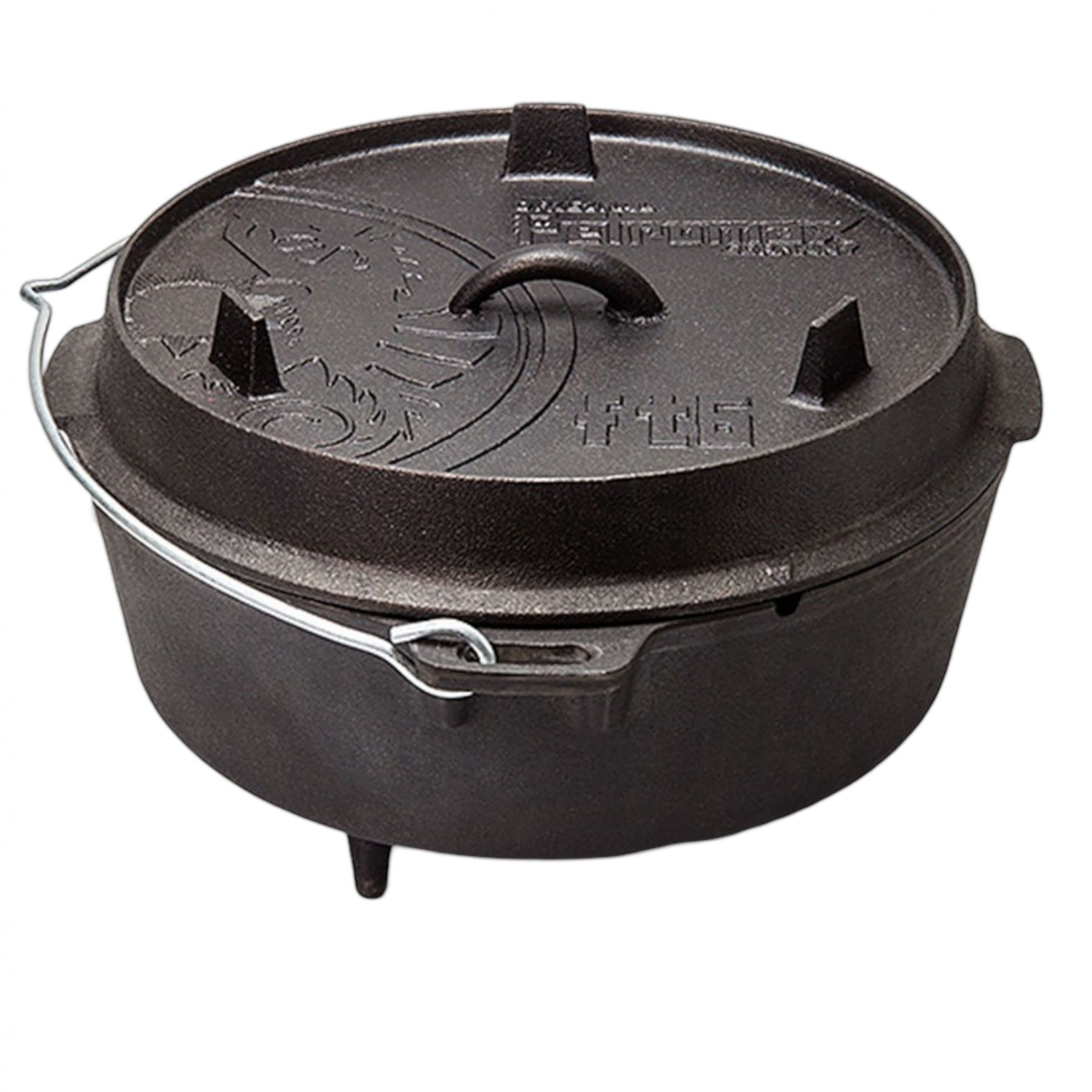 Petromax Dutch Oven FT12, tasainen, musta