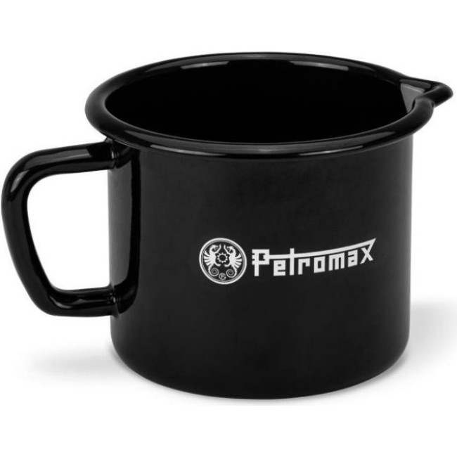 Petromax Emali Maitokattila 1 Litra, Kannu, musta