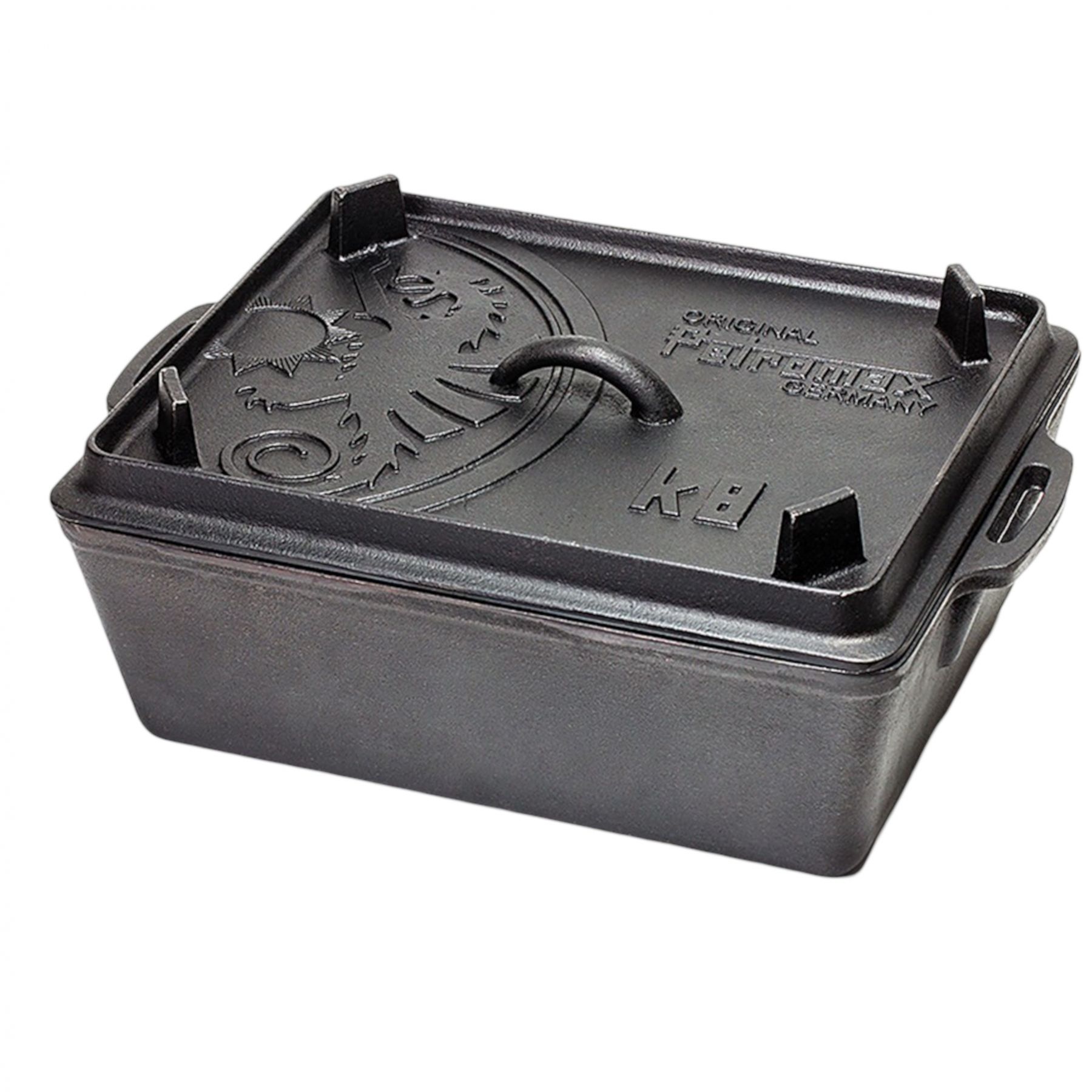 Petromax Loaf Pan K8, leipävuoka, musta