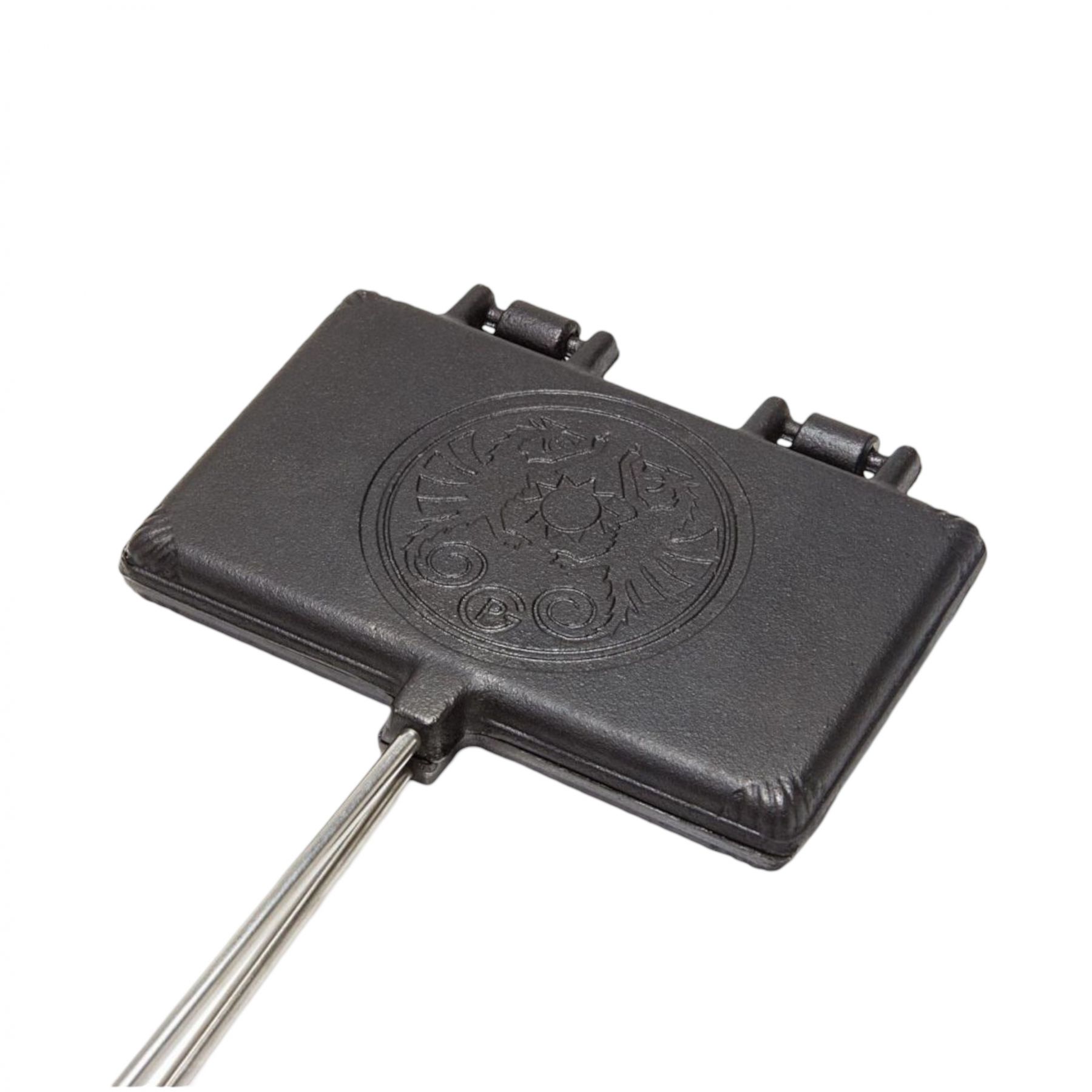 Petromax Vaffeljern, vohvelirauta, musta