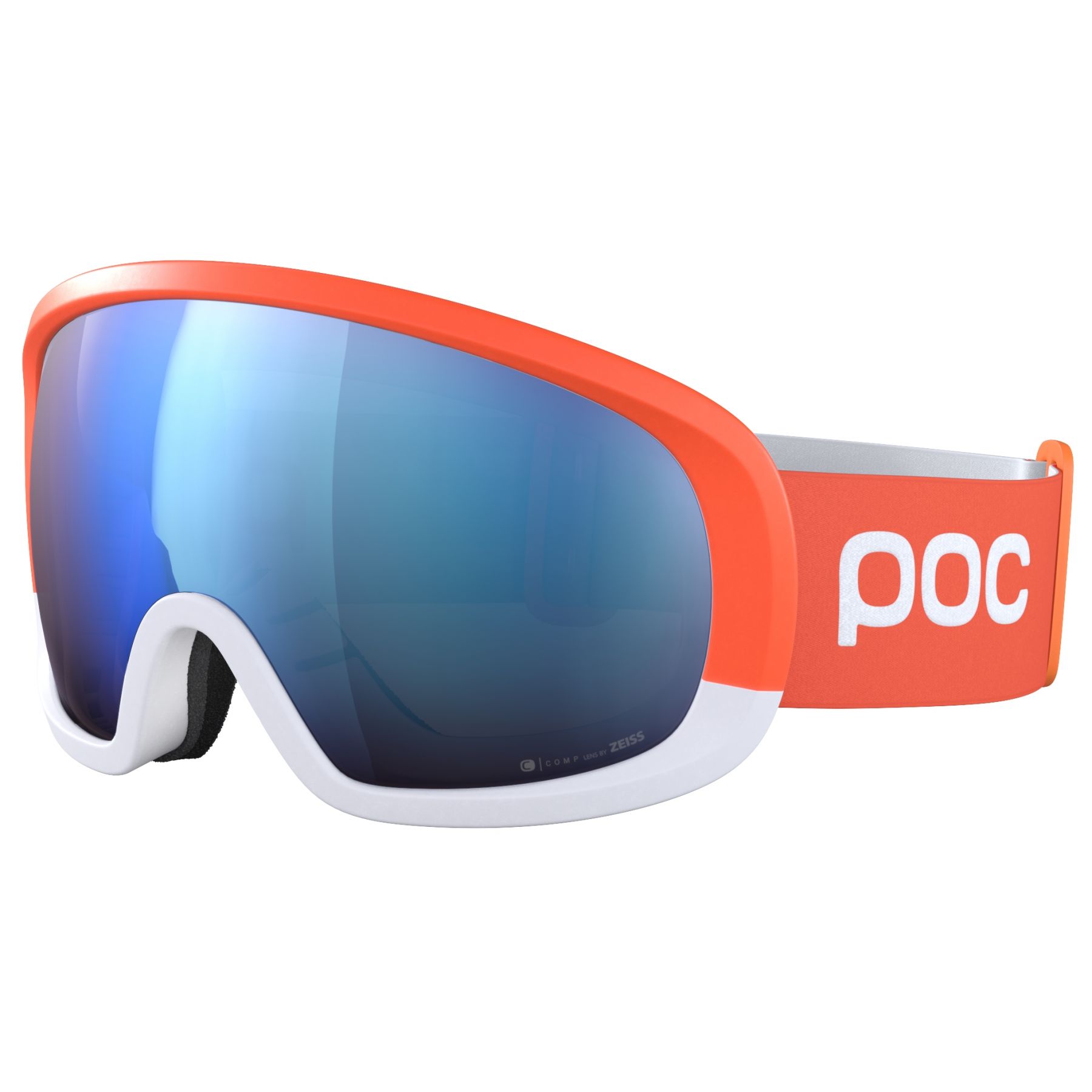 POC Fovea Race laskettelulasit zink orange/hydrogen white