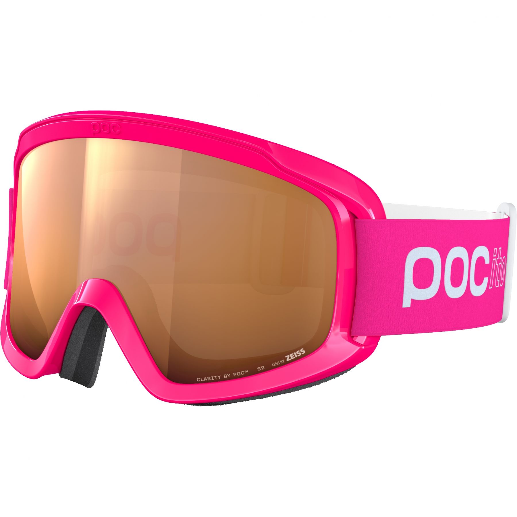 POCito Opsin laskettelulasit juniorii fluorescent pink