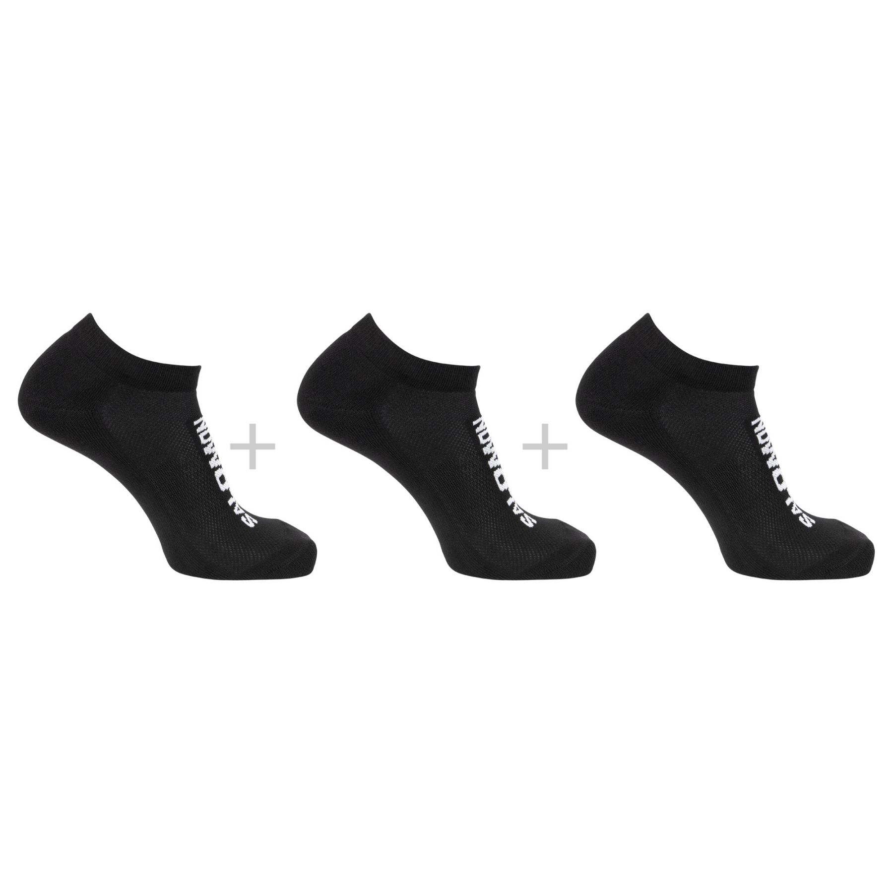Salomon Everyday Low 3-pack, sukat, musta