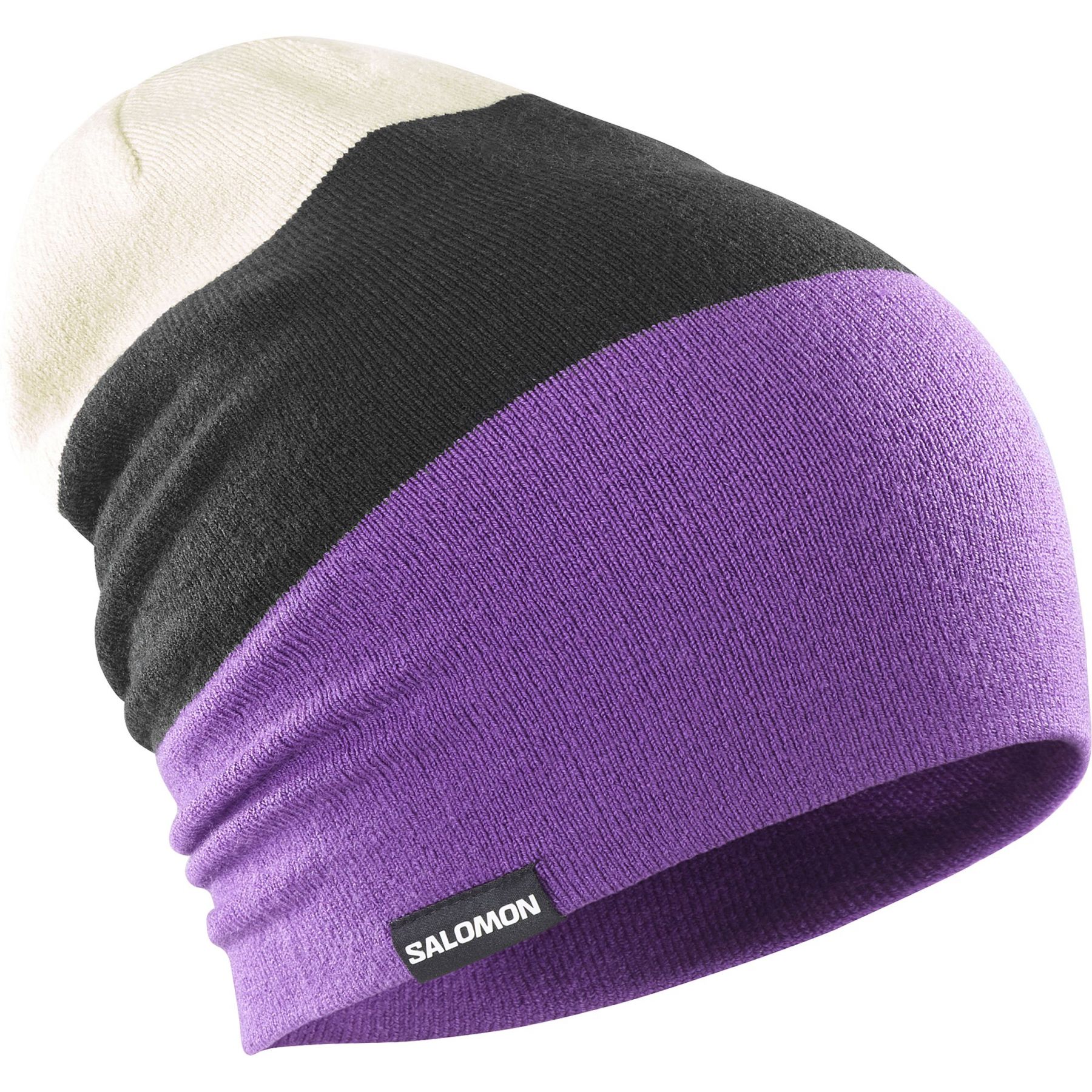 Salomon Flatspin Reversible Beanie violetti