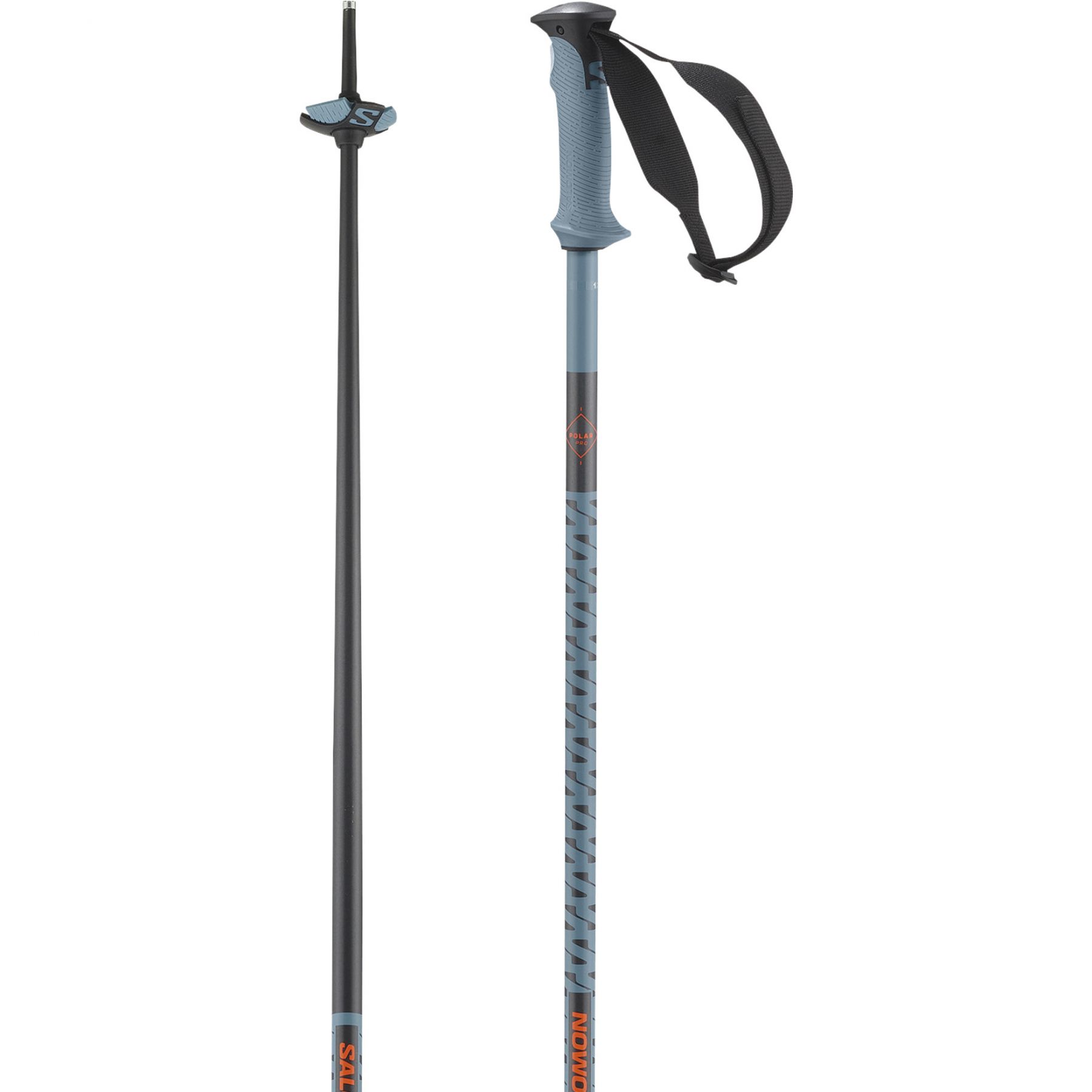 Salomon Polar Pro, laskettelusauvat, sininen