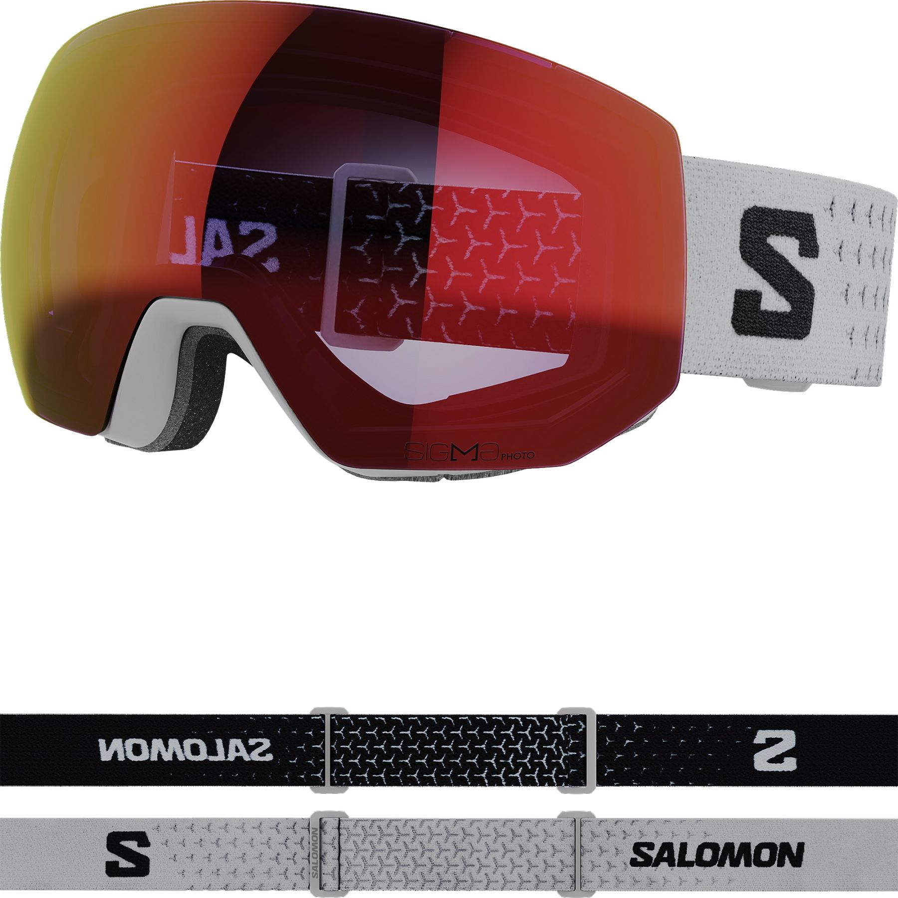 Salomon Radium Pro Sigma Photo laskettelulasit valkoinen