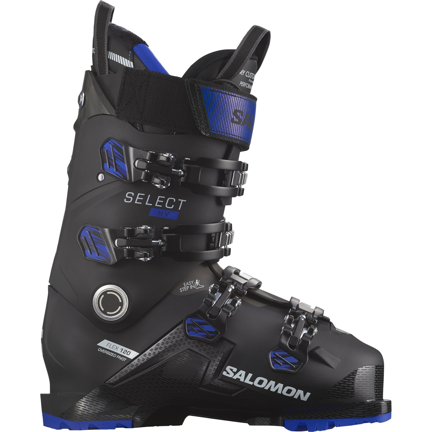 Salomon Select HV 120 GW, laskettelumonot, miesten, musta/sininen/valkoinen