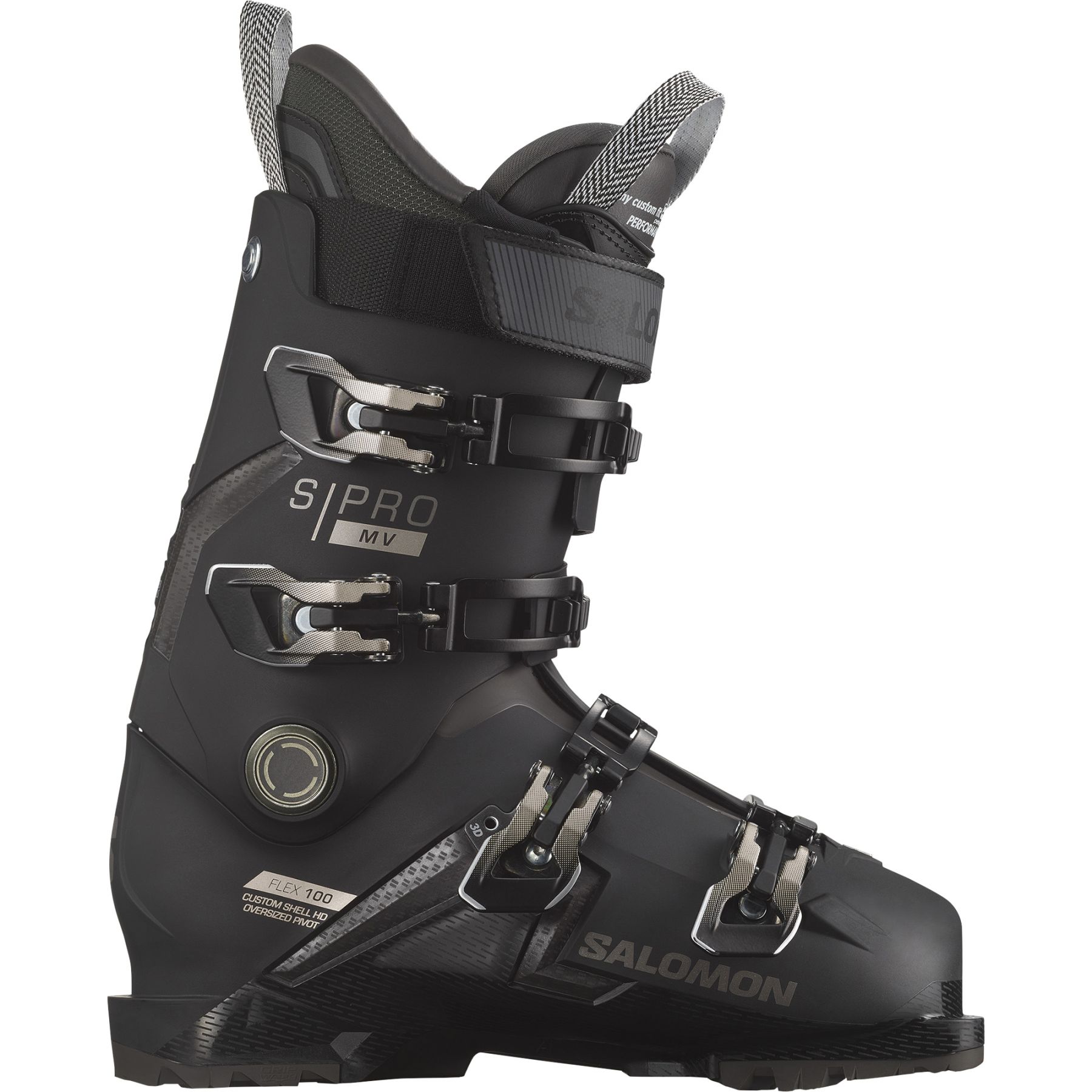 Salomon S/PRO MV 100 GW, laskettelumonot, miesten, musta/hopea/valkoinen