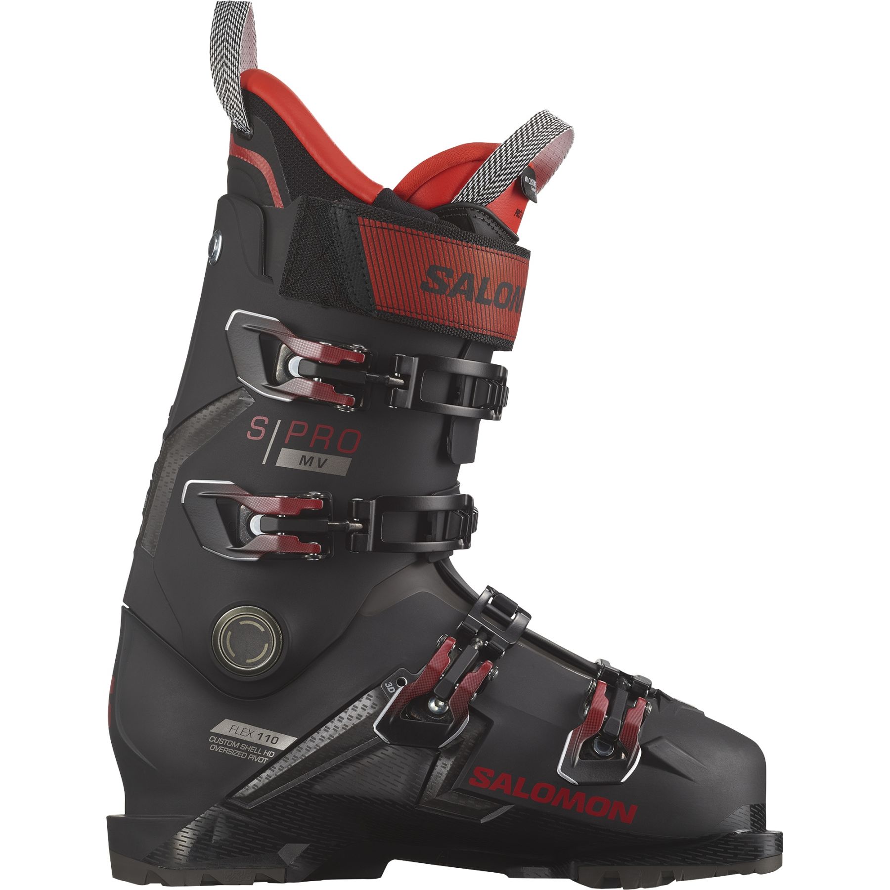 Salomon S/PRO MV 110 GW, laskettelumonot, miesten, musta/punainen/valkoinen