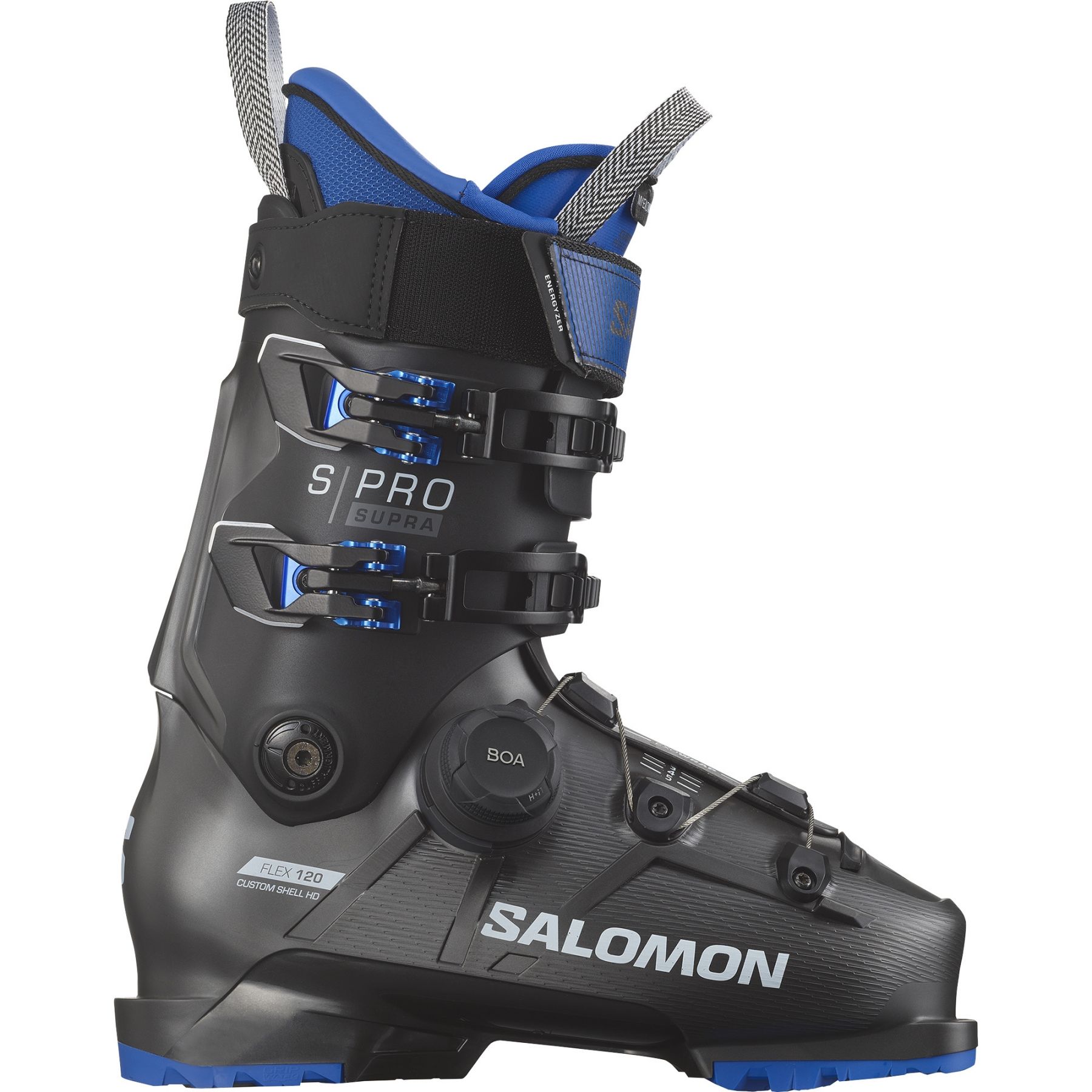 Salomon S/Pro Supra BOA Blue 120 GW, laskettelumonot, miesten, musta/sininen