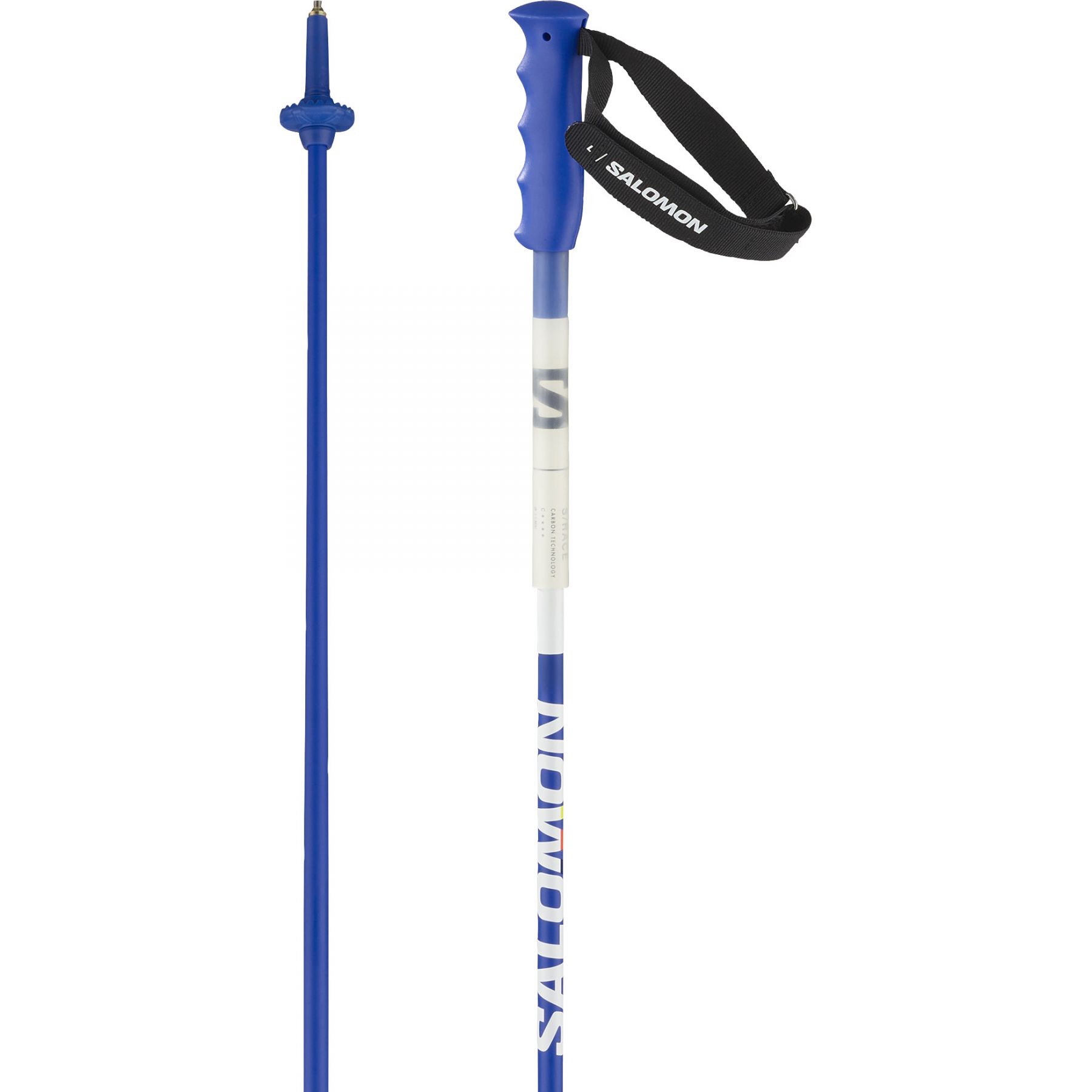 Salomon S/Race Carbon, laskettelusauvat, sininen