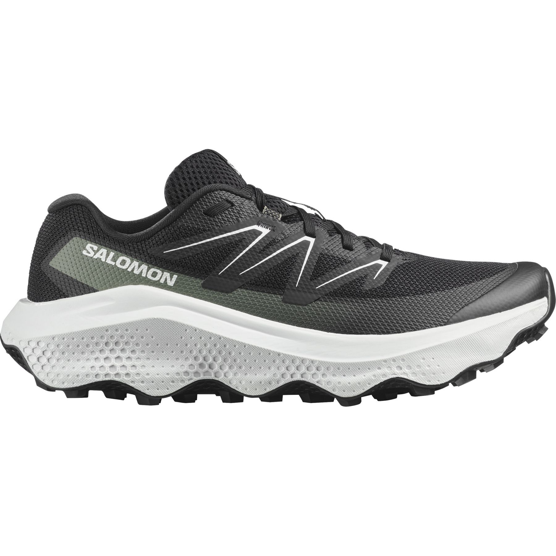 Salomon Ultra Flow 2, juoksukengät, miesten, musta/valkoinen