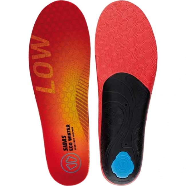 Sidas 3feet Eco Winter Low, pohjallinen, punainen