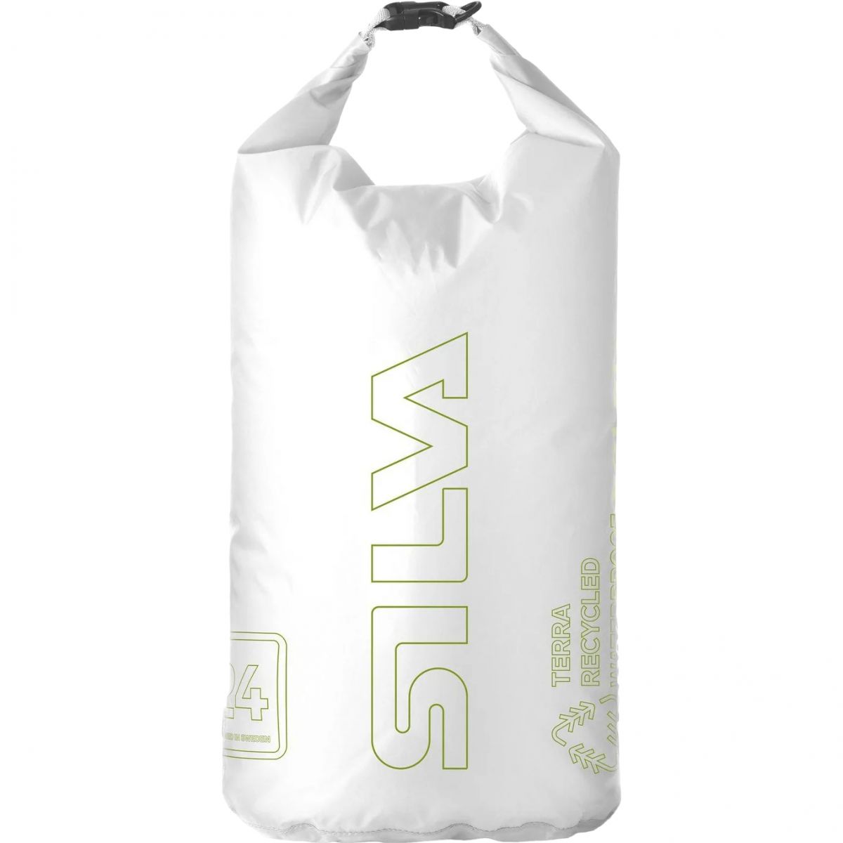 Silva Terra Dry Bag, vedenpitävä laukku, 24L, valkoinen