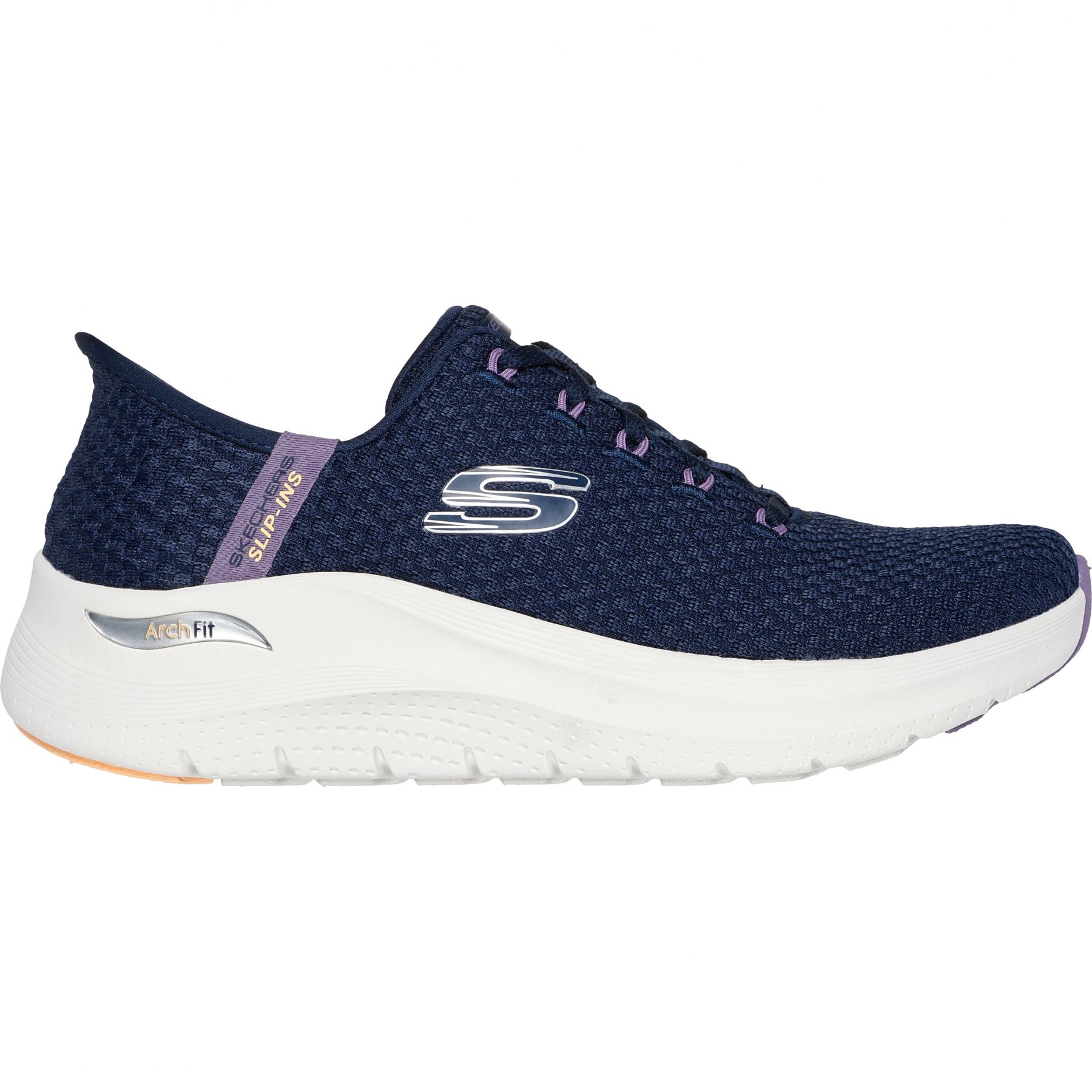 Skechers Arch Fit 2.0 - Good Energy, naisten, ulkoilukengät, navy