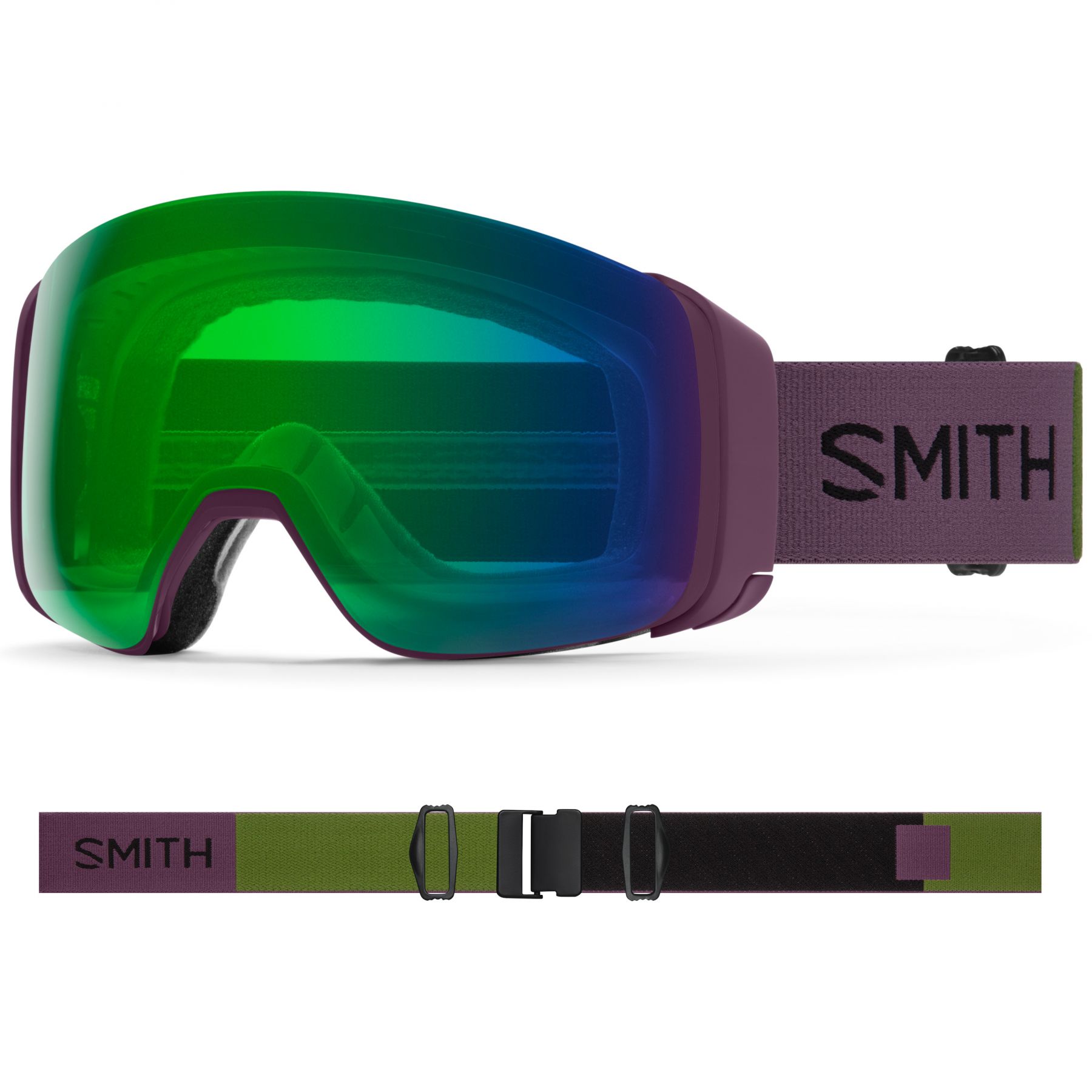 Smith 4D Mag laskettelulasit amethyst colorblock