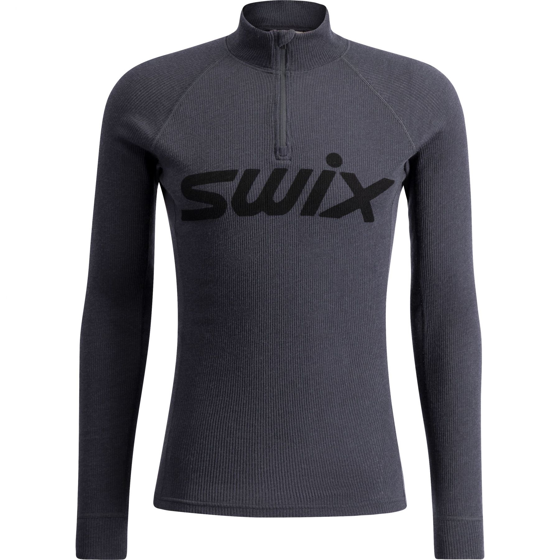 Swix RaceX Merino Half Zip, miesten, tummanharmaa