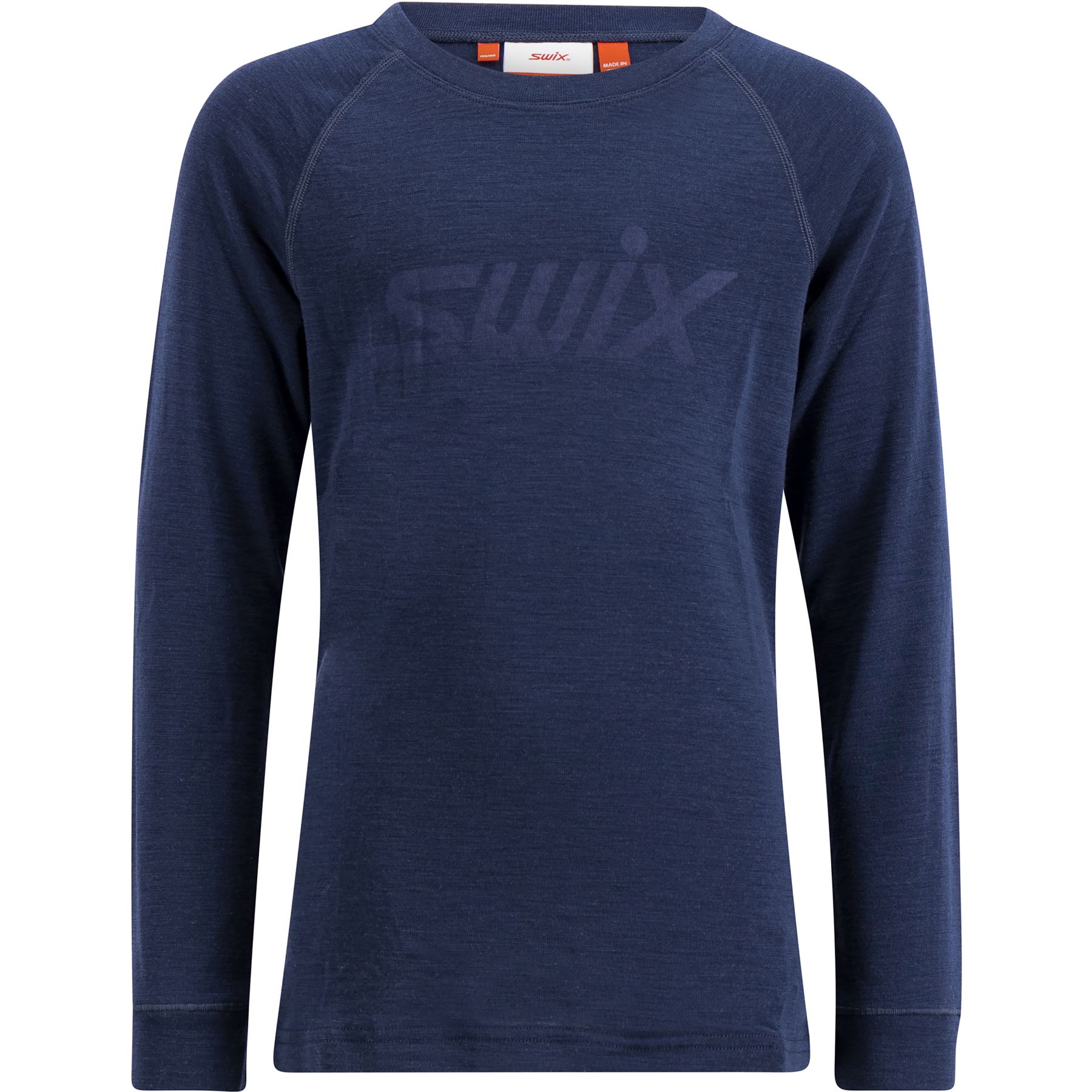 Swix RaceX Merino Long Sleeve juniori navy