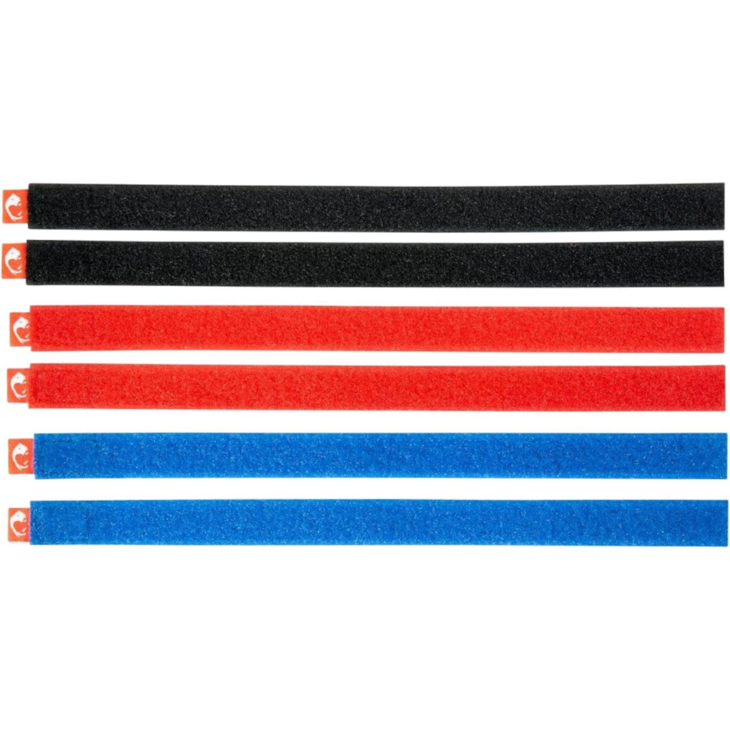 Tatonka Hook & Loop Strap Set 20mm, tarranauhat, monivärinen, 6 kpl.