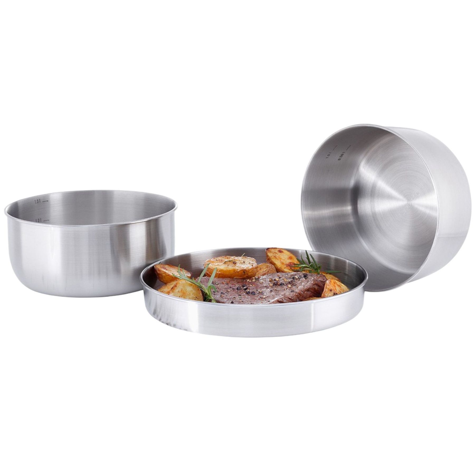 Tatonka Multi Pot Set, keittoastia, hopea