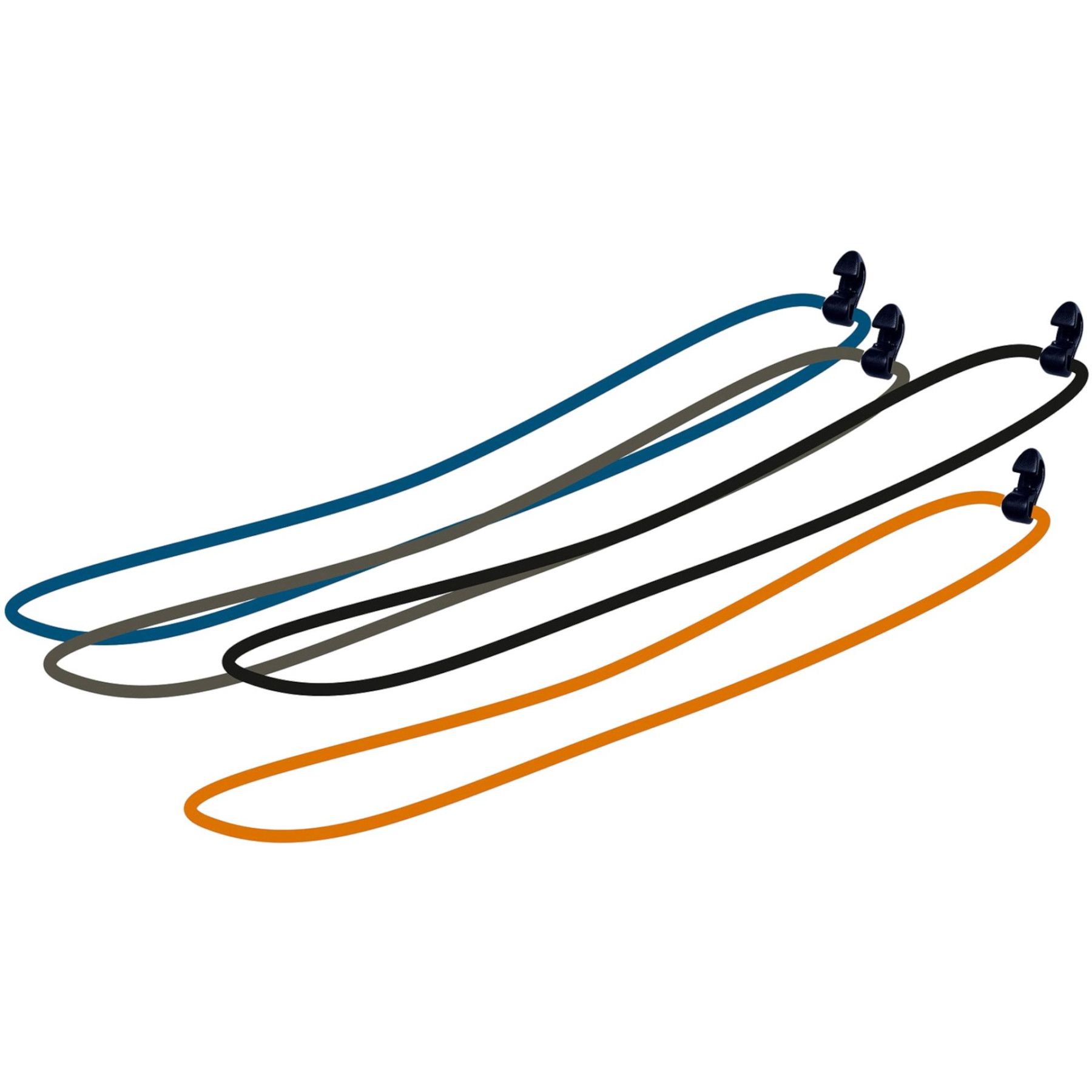 Tatonka Silikoninauha L, silikoninauhat, monivärinen, 4 kpl.