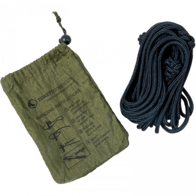 Ticket to the Moon Nautical Rope Set, Köysisarja, Musta