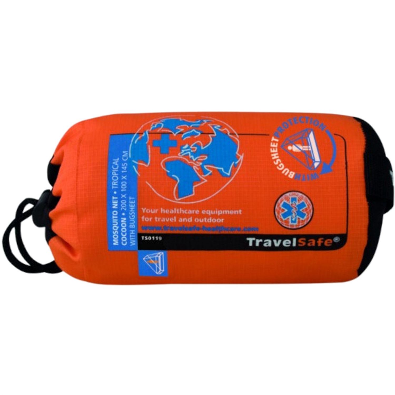 TravelSafe Cocoon Triangle Hyttysverkko, 1 hlö.