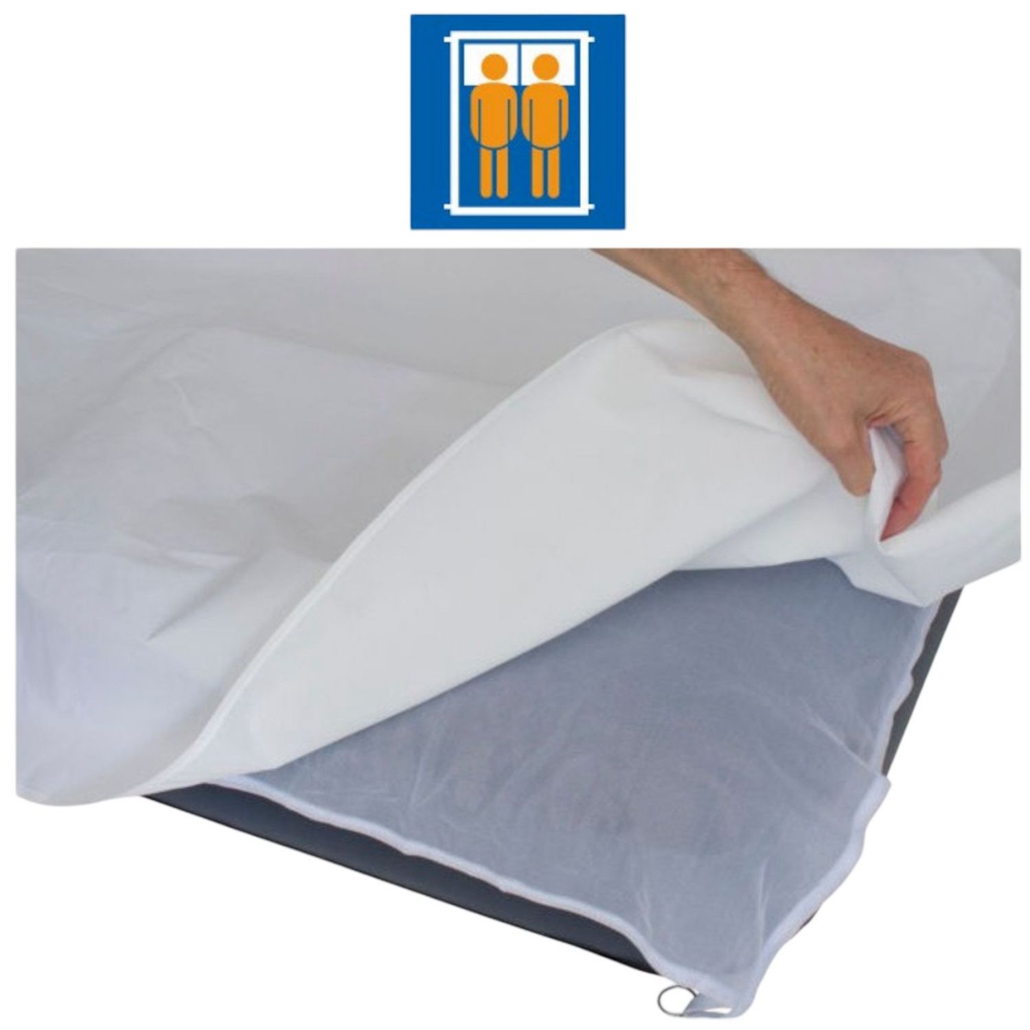 TravelSafe hyönteisiä vastaan tarkoitettu matkalakana, 2 hlö.