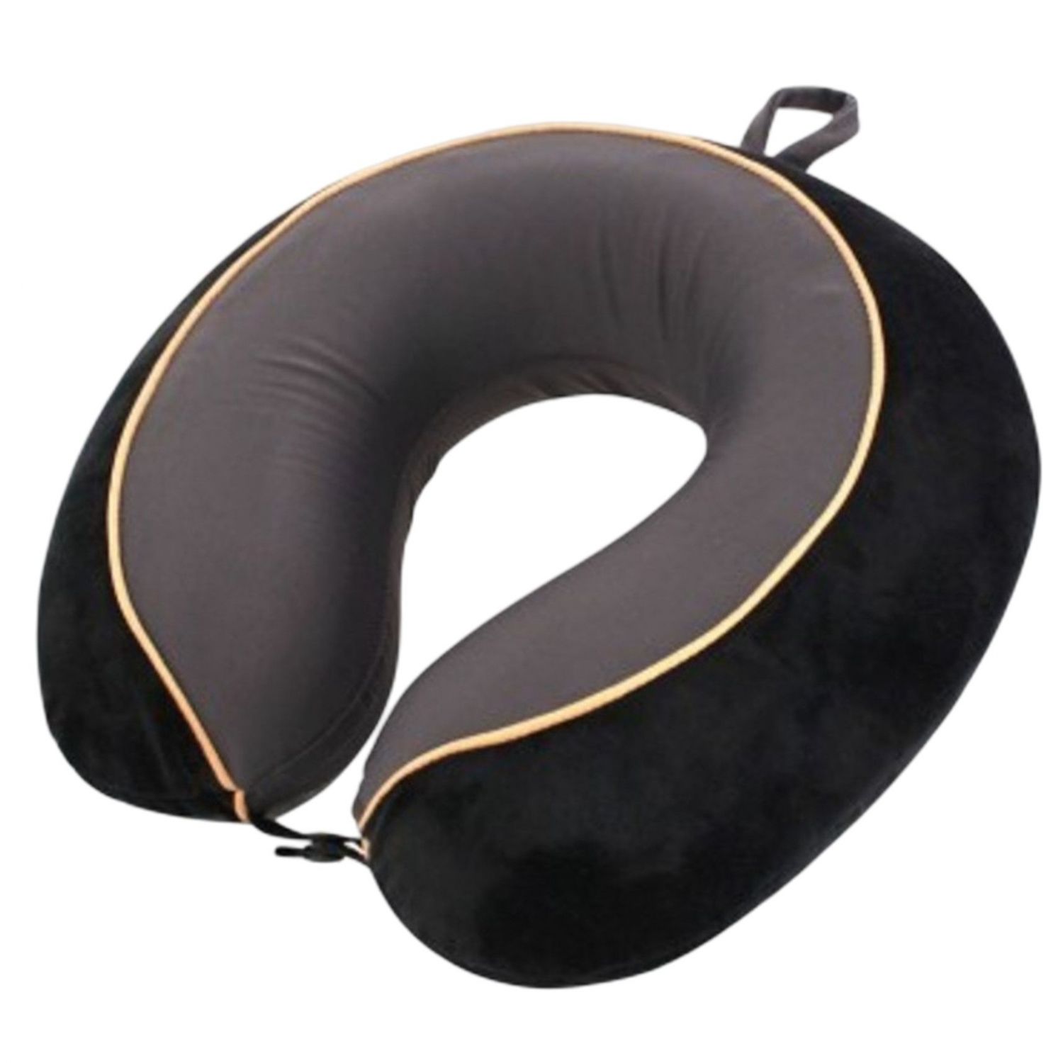 TravelSafe-matkatyyny memory foamilla, musta/harmaa