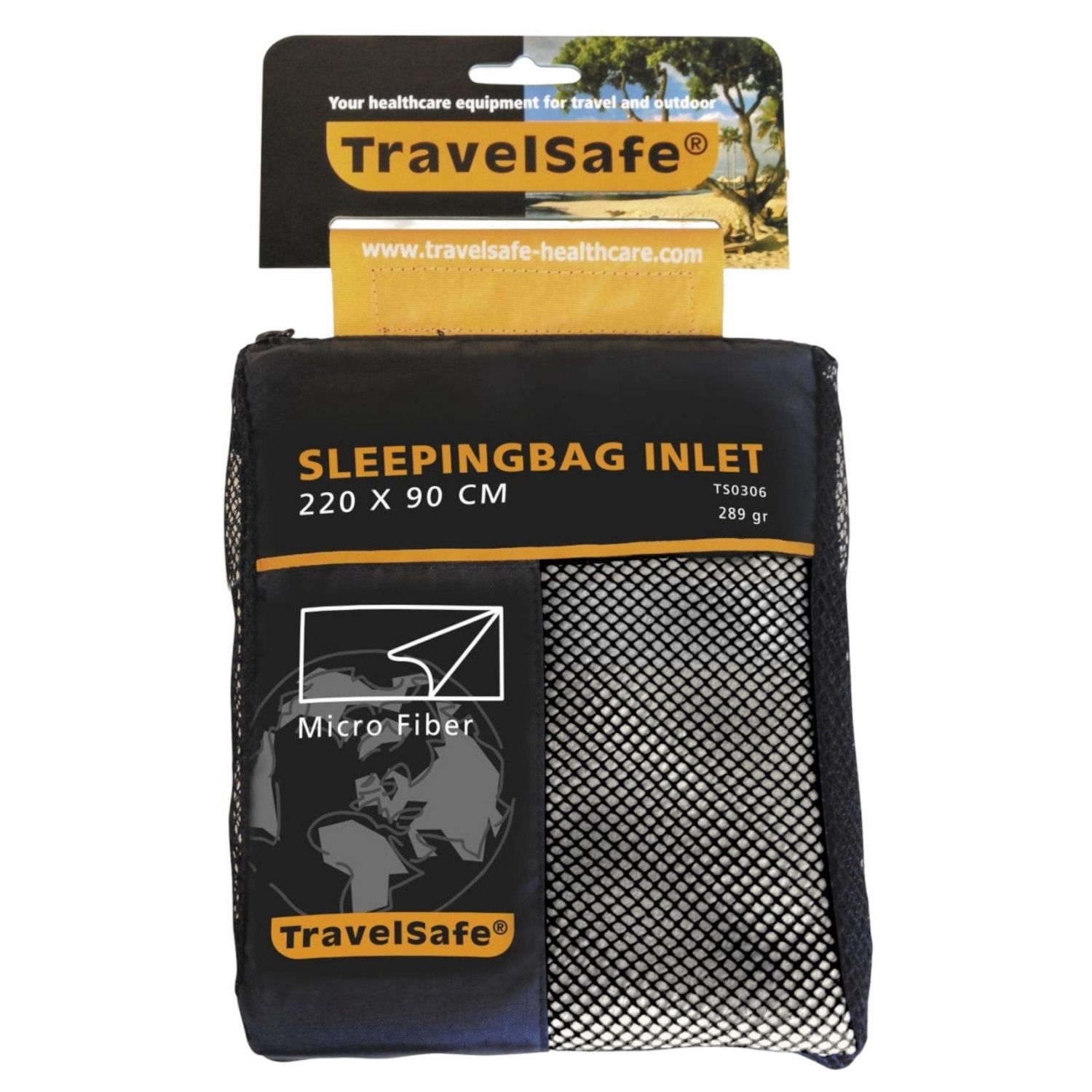 TravelSafe Microfiber Makuupussin sisäosa, kirjekuori