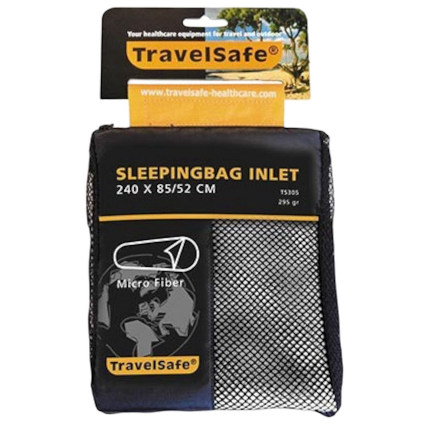 TravelSafe Microfiber Makuupussin sisäosa, muumio